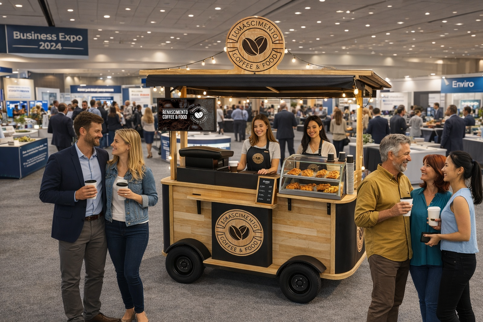 Café para feiras e congressos