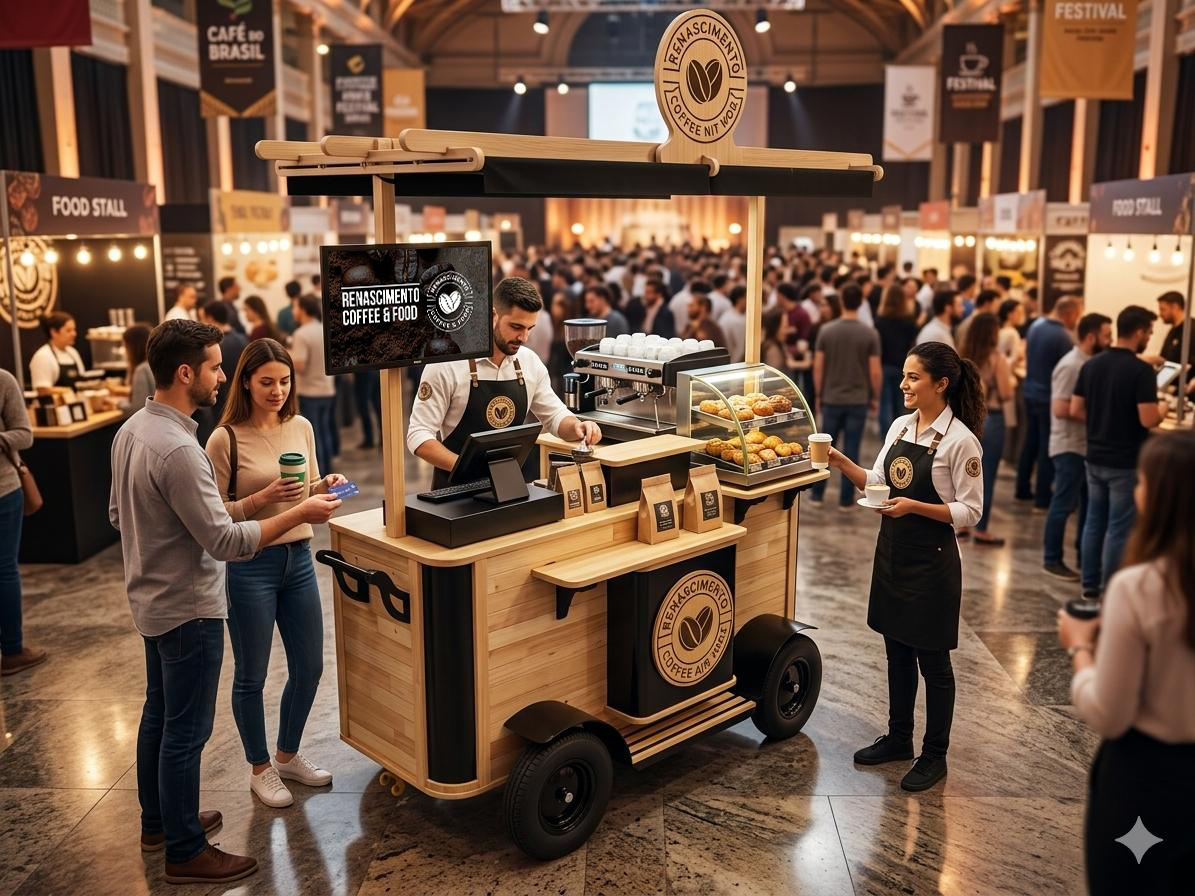 Food station premium para eventos